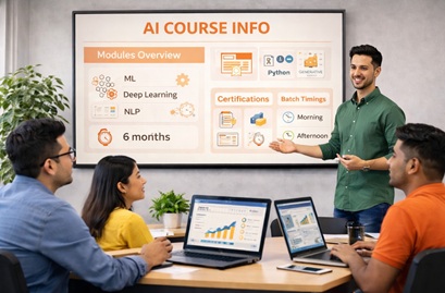 ai course in delhi information board